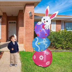 Conejo <span class=keywords><strong>de</strong></span> <span class=keywords><strong>Pascua</strong></span> Inflable, Modelo Gigante Hecho a Mano <span class=keywords><strong>de</strong></span> Alta Calidad, Colorido, para Colgar en Festivales, Decoración <span class=keywords><strong>de</strong></span> Jardín al Aire Libre, Fiesta, Lujo - Product Image 2