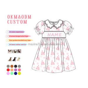 Set da festa con nome personalizzato per feste autunnali abiti coordinati da fratelli per bambine - Product Image 2