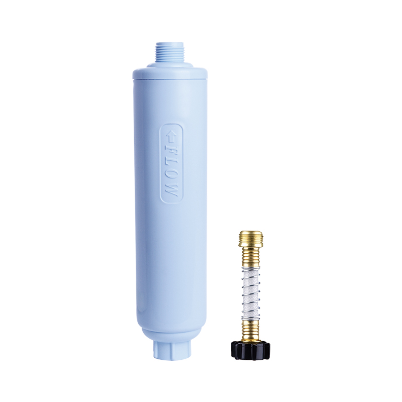 40043 RV Marine Water Filter with Flexible Hose Protector Protects Against Bacteria Reduces Bad Taste Odors Chlorine