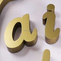 Letras de Canal 3D Personalizadas de Acero Inoxidable con Retroiluminación LED, Letras de Logotipo con Retroiluminación LED para Exteriores, Resistentes al Agua