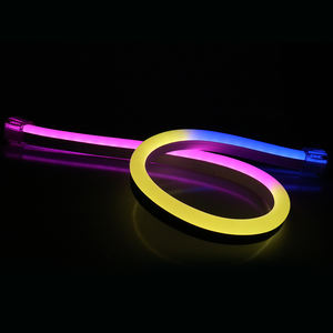 Venta al por mayor mejor precio 15x26mm tira suave LED neón Flex luces 24V <span class=keywords><strong>Pixel</strong></span> RGB 5050 iluminación exterior tira de luz Led cuerda inteligente IP68 - Product Image 6