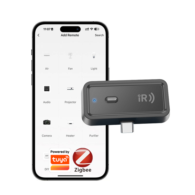 Tuya WiFi IR Remote Control Smart Home Universal Remote Controller for Air Conditioner, TV, DVD Compatible Alexa Google Home