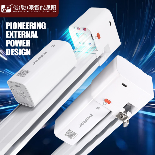 Mini Smart Curtain Motor for Hotel Apartment Projects Compact Zigbee Controller Factory