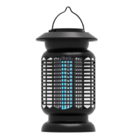 Lampe anti-moustiques électrique portable pour l'intérieur et l'extérieur avec lumière LED, facile à nettoyer, 20-50 ㎡   Couverture