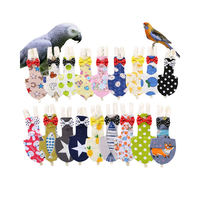 Costumes de vol doux oiseaux vêtements de perroquets réutilisables lavables couches de Pigeon de perroquet mignon Mini Ara perruche canari couches d'oiseau