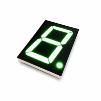 Ultra Bright 4 Inch Green 7 Segment Led Display Digital Tube Common Cathode Anode 40101agg for Arduino Diy Project