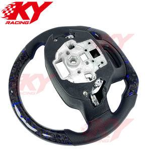 Volant de voiture sport en fibre de carbone forgée pour Ford F150 XL XLT Raptor R 2021-2026 Ranger F-150 - Product Image 3