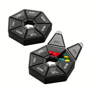 <b>7</b> Day Case Portable Medicine Pill Box Custom - Product Image 1