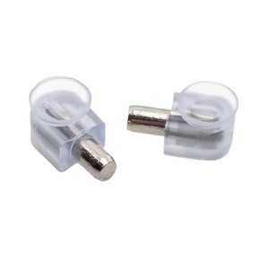 Solid Shelf Support Bracket Transparent Plastic Easy Installation For Cabinet Partition Hardware Accessories - Product Image 2