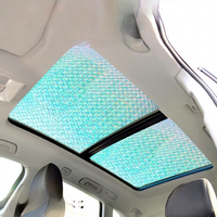 Pare-soleil en aluminium pour toit ouvrant de voiture Audi Q5L/Q3/Q7/Q4/Q6/A4L/A6L, installation par ventouse, style minimaliste, anti-chaleur