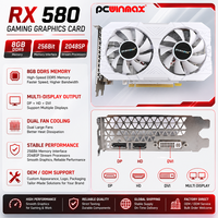 PCWINMAX Cost-Effective RX 580 2048SP 8GB GDDR5 256Bit Graphics Card with DP/HD/DVI Output OEM/ODM for Desktop PC Gaming Upgrade