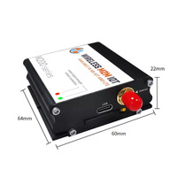 Modem M200 LTE 4G CAT1 EC21G A7670E sans fil M2M IoT USB avec boîtier externe en aluminium, emplacement pour carte SIM, transfert de données SMS et vocales