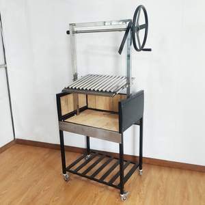 Parrilla Argentina Santa María de Acero Inoxidable con Asador Vertical para <span class=keywords><strong>Restaurante</strong></span> de Barbacoa - Product Image 2
