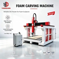 Machine de fraisage CNC 3D 5 axes OEM ODM pour la sculpture sur mousse et bois