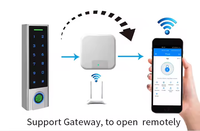 Secukey IP66 Clavier tactile étanche TTLock, application pour smartphone, lecteur de carte RFID pour système de contrôle d'accès aux portes