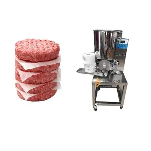 Industriële Hamburger Patty Machine/Kip Nugget Lijn/Vlees Pie Apparatuur Voor Verkoop