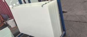 Verre de <span class=keywords><strong>tableau</strong></span> <span class=keywords><strong>blanc</strong></span> magnétique personnalisé avec feuille galvanisée de 0.4mm au dos - Product Image 5