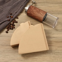 Fast Flow V60 Kaffee-Papierfilter, Ungebleicht, Größe 02, Natürlicher Holzzellstoff für Manuelle Pour-Over-Kaffeemaschinen
