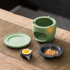 Quemador de Aromaterapia de Cerámica de <span class=keywords><strong>la</strong></span> <span class=keywords><strong>Dinastía</strong></span> Tang, Lámpara a Prueba de Llamas para Incienso, Aceite Esencial en Polvo, Sándalo, Agarwood, Calmante para el Hogar - Product Image 4