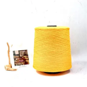 Wholesale High Twist Knitting Yarn 1/24NM 11%Nylon 89%Viscose Blended Yarn For Knitting