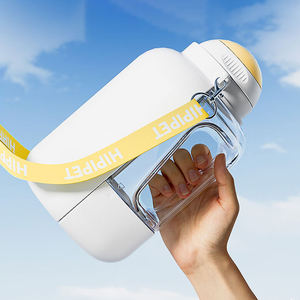 New Dog Small <strong>Animals</strong> Outdoor Leak Proof Eco Friendly Multi Functional Portable Water Bottle with Food Storage Feeder - Product Image 6