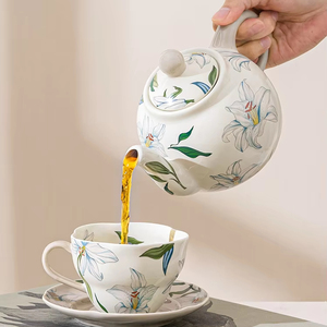 Juego de Tazas de Café Vintage con Diseño Original de Fábrica, Juego de Tazas para Té de la Tarde en Casa - Product Image 6