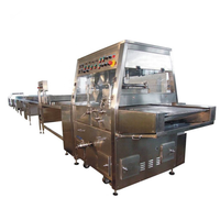 Ligne de production de machines à enrober au chocolat en Chine / machine à enrober au chocolat