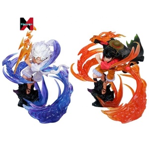 <span class=keywords><strong>One</strong></span> Pieced Gear Fifth <span class=keywords><strong>Luffy</strong></span> GK Statue Nika Sun God Résine Figure Anime Collection Modèle Décor - Product Image 5