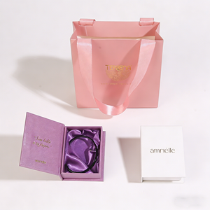 Caja de Papel con Forma de Libro Personalizada con Logotipo, Caja de Joyería para Anillos, Collares y Pendientes, Caja de Regalo de Alta Calidad para Almacenamiento y Empaque - Product Image 1