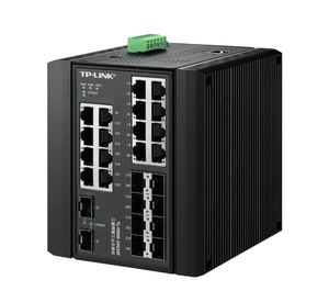 Conmutador Ethernet Industrial TP-LINK TL-IS500-16G10F de 26 Puertos Full-Gigabit SFP Uplink VLAN para Redes Centrales de Energía en Fábricas - Product Image 1