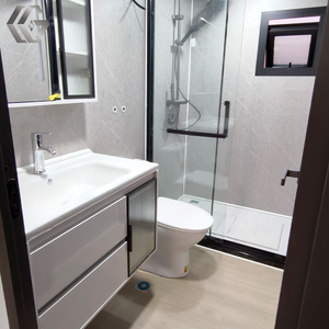 Casa integrada de doble capa, oficina, adecuada para vivienda, con muros cortina de vidrio - Product Image 6