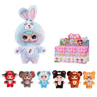 Porte-clés Peluche Yubi Bear Série Forêt Boîte Mystère, Pendentif Jouet Designer Kawaii, Cadeau, En Stock, Personnalisé, OEM, Vente en Gros Usine