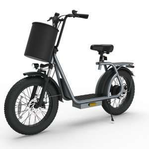 Scooter Eléctrico X20 Gris de 20 Pulgadas, Bicicleta de Reparto de Alimentos de Largo Alcance, Plegable, de Alta Velocidad, X20 - Product Image 4