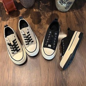 Luxury Designer New Fashion Trend Versatile Lace-up Cushioning Massage Tennis Sports Casual Shoes Women All Seasons Faux Suede - Product Image 4