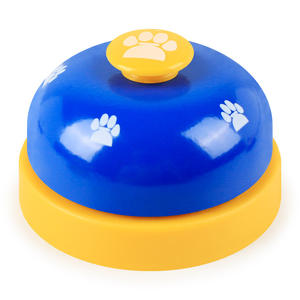 Interactif Press-to-Sound Facile à entraîner Couleurs assorties Jouet de cloche de dressage de chien en métal ABS pour petits chiens moyens Jeu en intérieur - Product Image 5