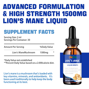 Gotas Líquidas de Fórmula Avanzada que Promueven la Actividad Antioxidante, Gotas Líquidas de Melena de León con Hongo Melena de León - Product Image 6