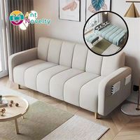 Lits pliants Antnovelty, canapé-lit géant en tissu pour deux personnes, 2 places