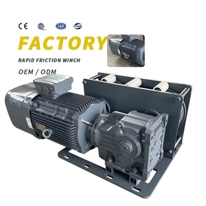 חיכוך תוף <span class=keywords><strong>winch</strong></span> שליטה מרחוק אלחוטית & מנוע חשמלי ברמה תעשייתית עבור משיכת חובה כבדה - Product Image 1