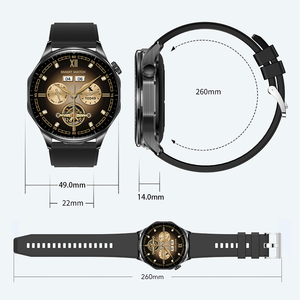 Montre intelligente T98 avec écouteurs, écran AMOLED de 1,43 pouce, résolution 466x466, <span class=keywords><strong>bracelet</strong></span> de fitness Dafit, casque BT, deux en un, appel BT, montre intelligente - Product Image 5