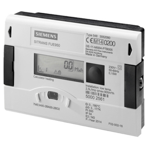 SIEMENS SITRANS FUE950 7ME348 Calculateur d'énergie approuvé par transfert de garde universel - Product Image 1