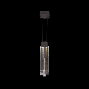Lustre suspendu de luxe haut de gamme pour villa, salon, salle de banquet, art raffiné, Arpeggio 4,5"W, carré, or doux - Product Image 3