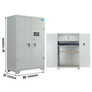 Armoire à armes en acier avec serrure à clé, reconnaissance faciale et empreinte digitale, <span class=keywords><strong>coffre</strong></span>-fort pour armes longues - Product Image 1