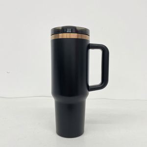 Nuevo Vaso de Acero Inoxidable con Revestimiento de Cobre de 40 oz, con Pajita Extraíble y Antiderrames, para Grabado Láser - Product Image 4
