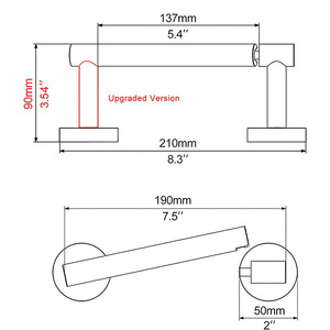 Portarrollos de Papel Higiénico Giratorio de Acero Inoxidable SUS304, Soporte de Pared para Rollo de Papel para Baño - Product Image 3