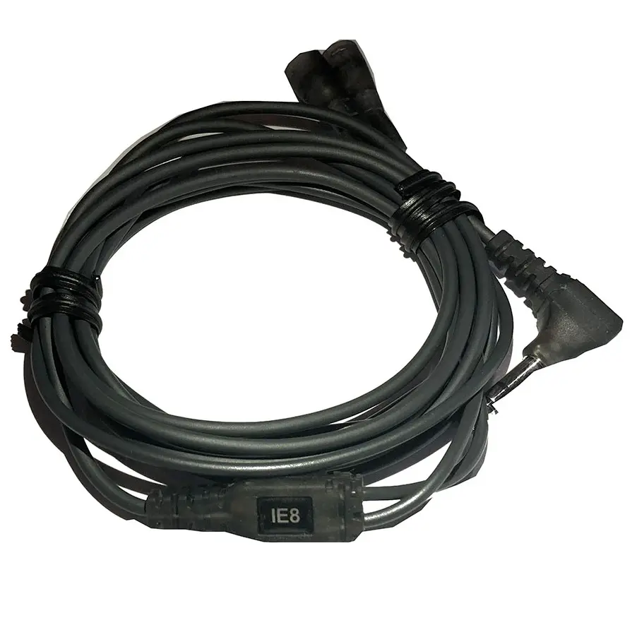 Стерео наушники IE8 Сменный кабель для ie8 скрученный кабель с проводом OFC гибкий 3,5 стерео штекер с 6N OFC медь