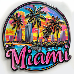 Venta al por mayor variedad <span class=keywords><strong>de</strong></span> estilos <span class=keywords><strong>de</strong></span> moda EE. UU. Miami imán <span class=keywords><strong>de</strong></span> nevera <span class=keywords><strong>de</strong></span> metal personalización <span class=keywords><strong>turismo</strong></span> nevera Imanes <span class=keywords><strong>de</strong></span> nevera <span class=keywords><strong>de</strong></span> metal - Product Image 3