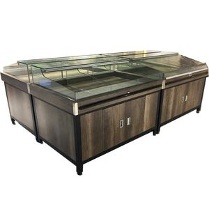 Estante de supermercado Estantería de madera para góndola de supermercado | Estante de supermercado personalizado de <span class=keywords><strong>metal</strong></span> Embalaje de cartón de exportación estándar 10PCs - Product Image 5