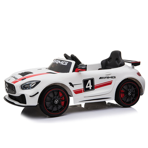 Voiture électrique pour enfants sous licence <span class=keywords><strong>Mercedes</strong></span> Benz AMG GT4 12v, deux places, voiture jouet pour enfants, vente en gros - Product Image 5