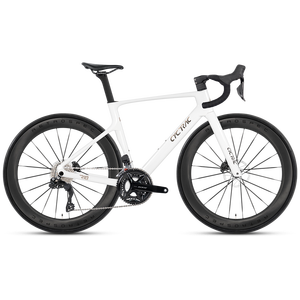 Bicicleta de Carretera R18 de Fibra de Carbono, 24 Velocidades, Frenos de Disco Hidráulicos 105, 700c, 7.7kg, Ligera, Aerodinámica, para Adultos, R18 (Edición Racing) de Carbono - Product Image 1