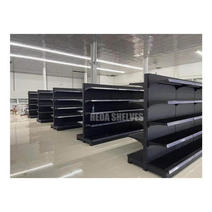 High Quality Double Sided Supermarket Shelves For Sale Retail Store Wall Gondola Shelf